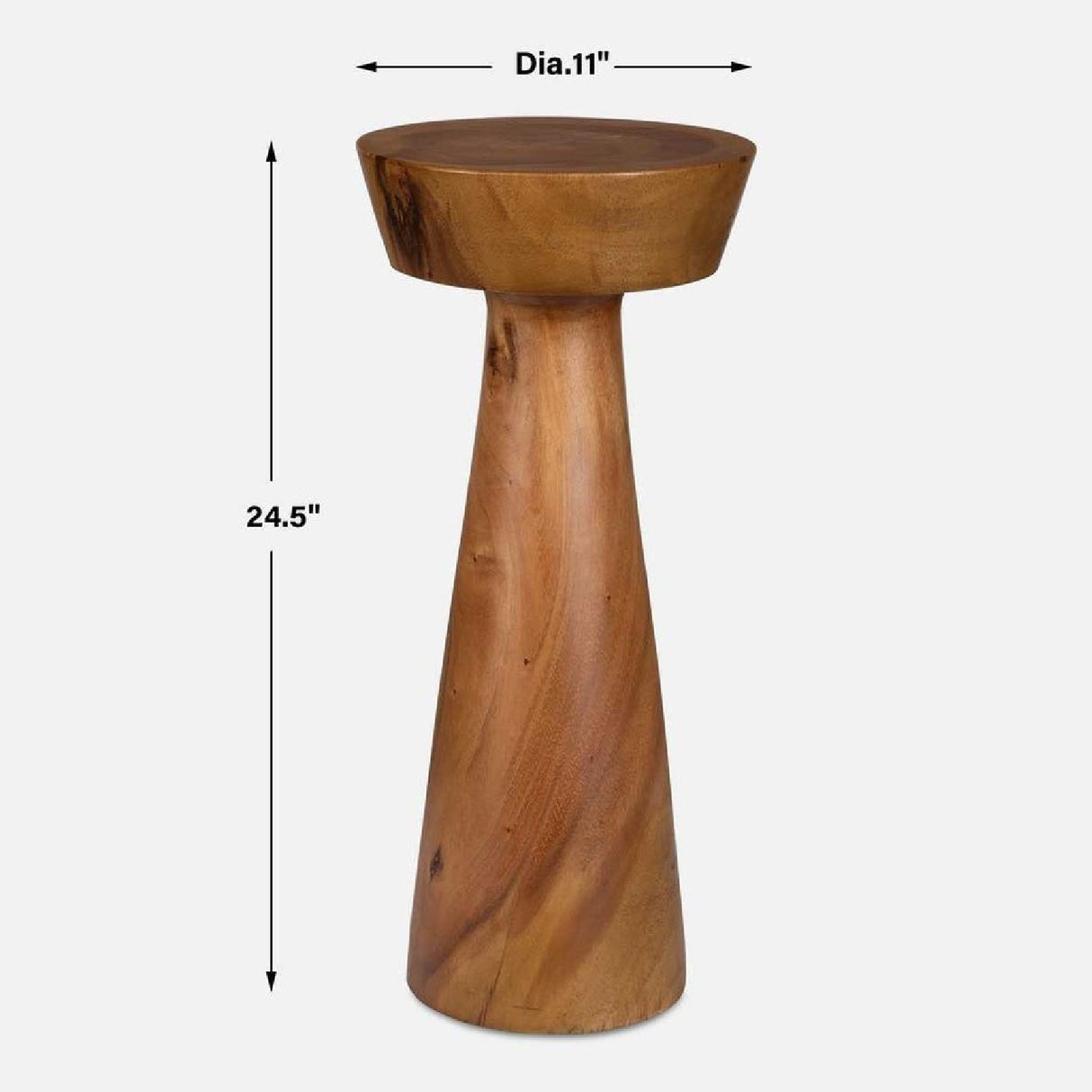 Modern European furniture - Solid Suar Wood Drink Table - www.oroa.com