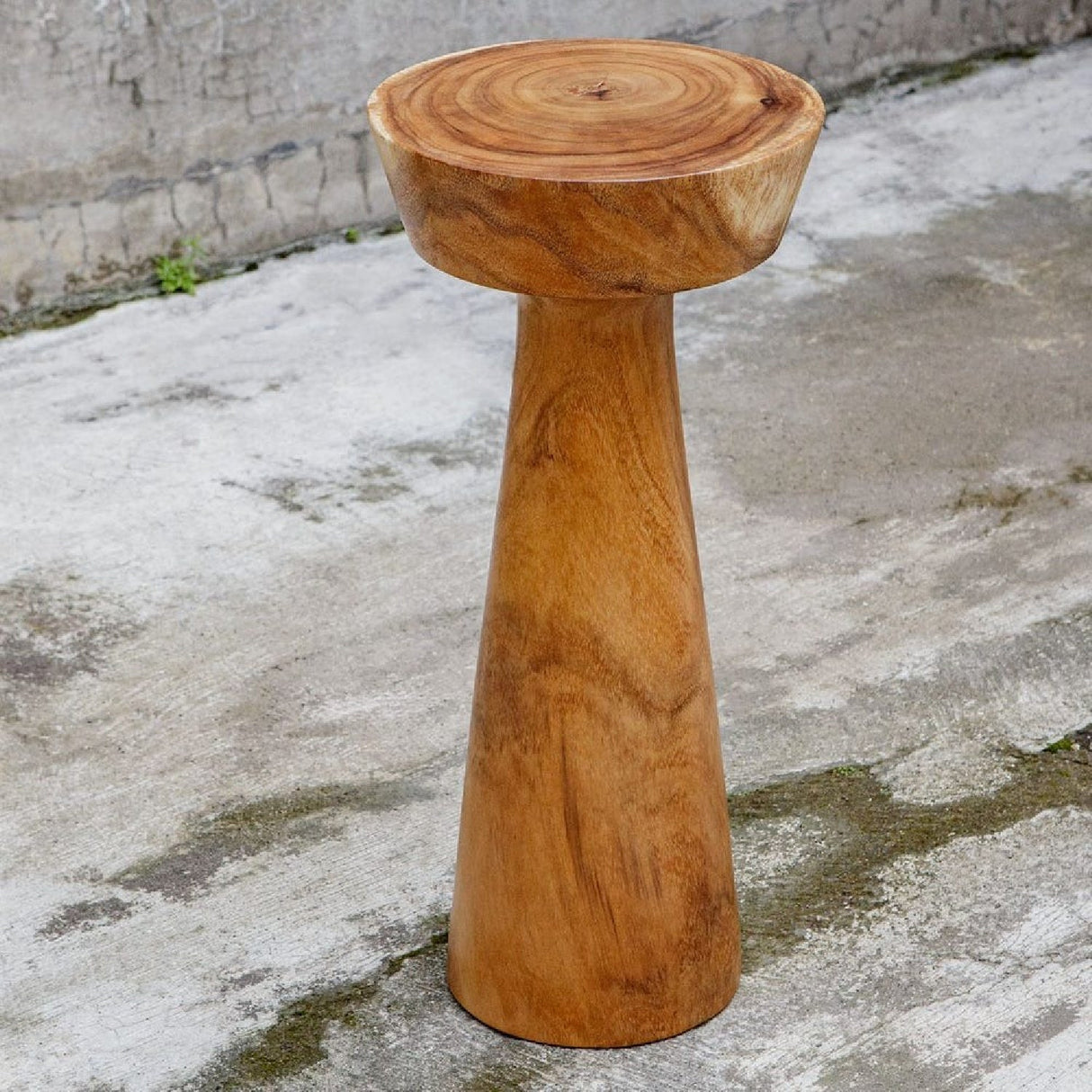 Modern European furniture - Solid Suar Wood Drink Table - www.oroa.com