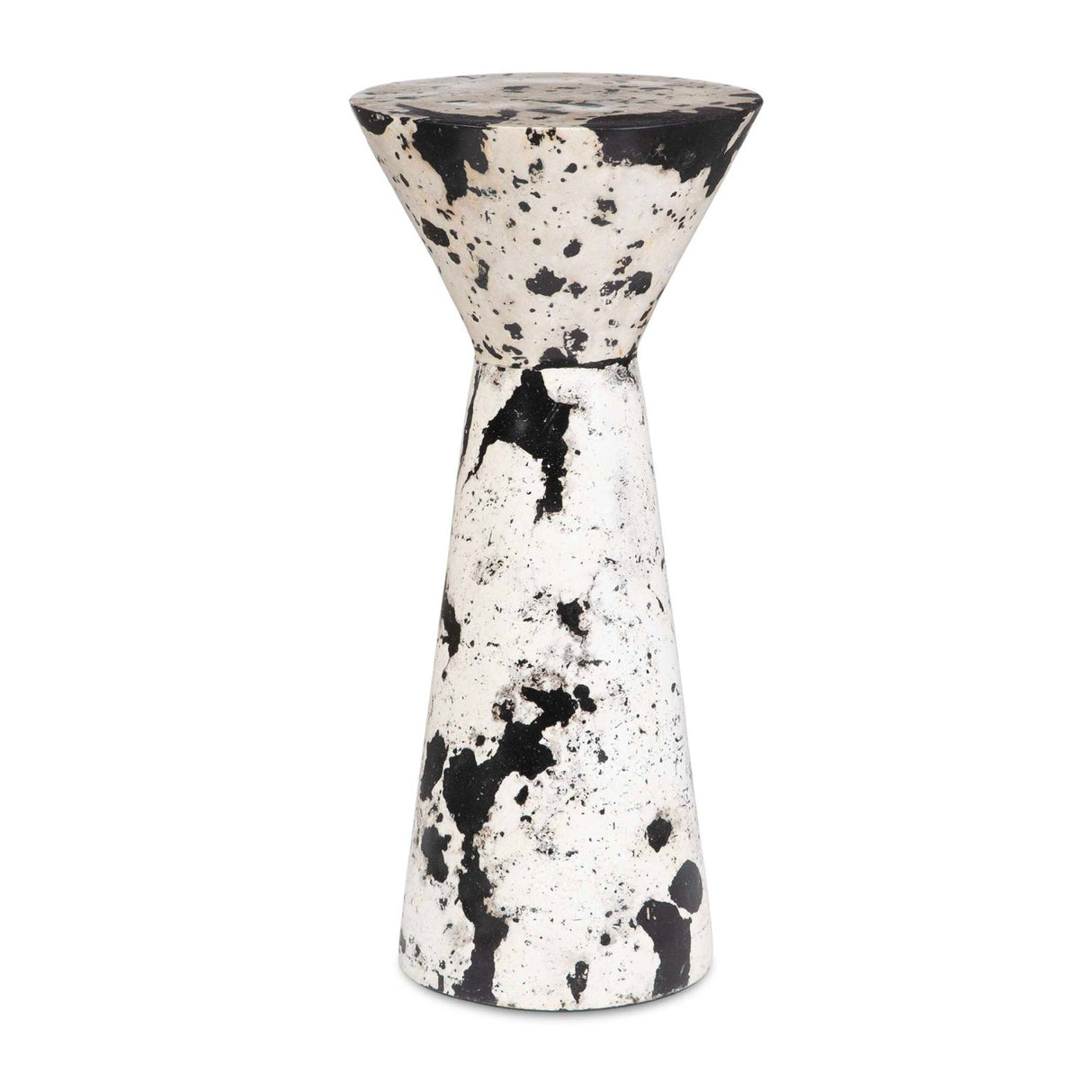 Limestone Hourglass Indoor/Outdoor Drink Table by Uttermost Lenora