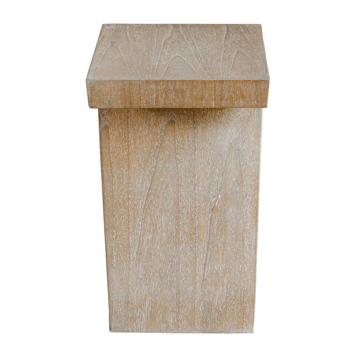 Modern European furniture - Mindi Wood A-Shaped Accent Table - www.oroa.com