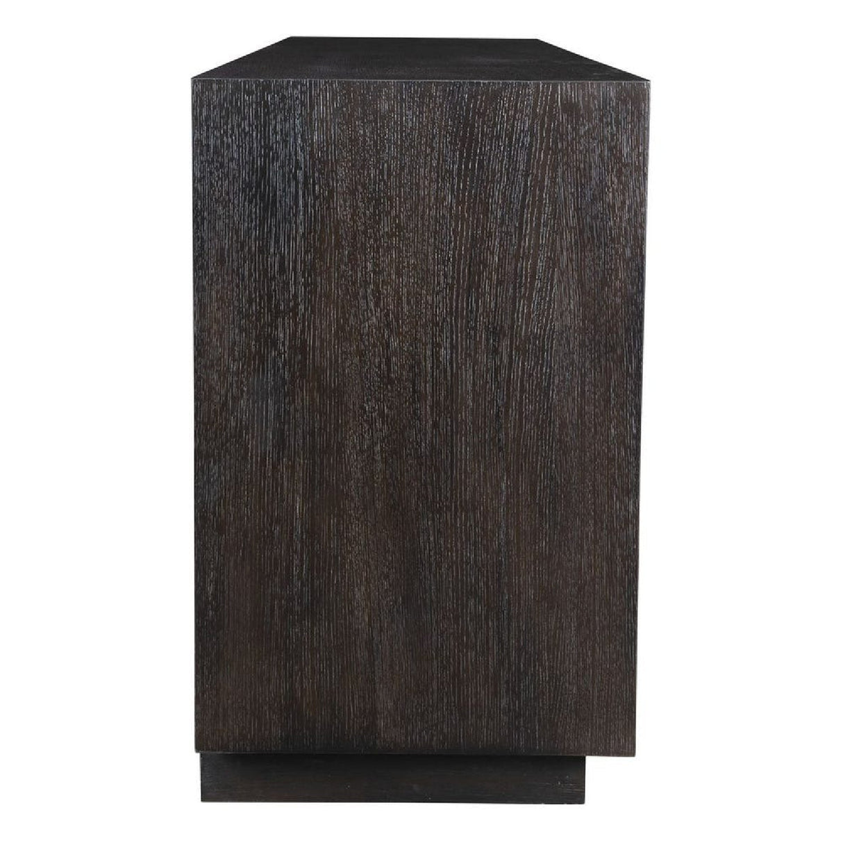 Oak Chevron 4-Door Cabinet by Uttermost Faulkner, alternate view 4