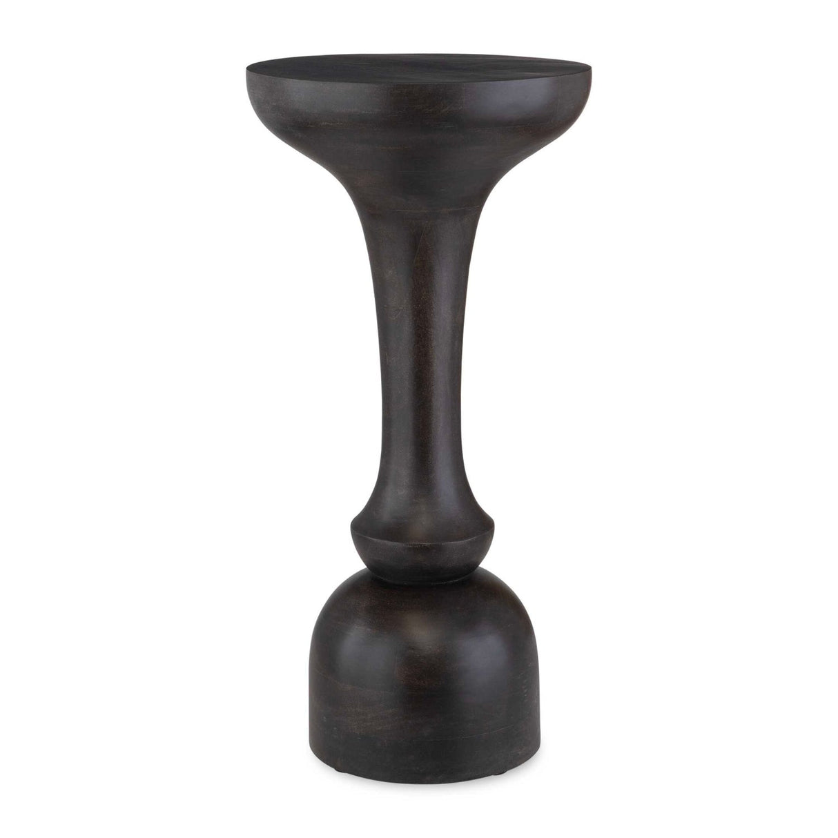 Modern European furniture - Black Mango Wood Accent Table - www.oroa.com