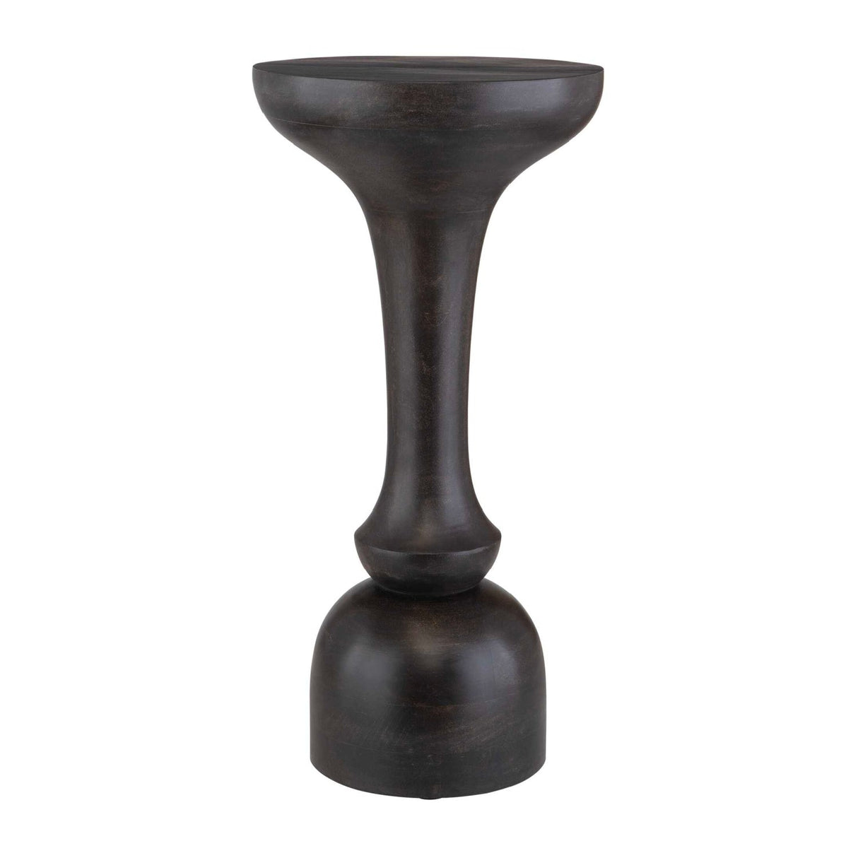Modern European furniture - Black Mango Wood Accent Table - www.oroa.com