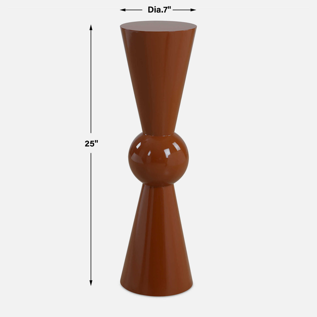Modern European furniture - High-Gloss Red Drink Table - www.oroa.com