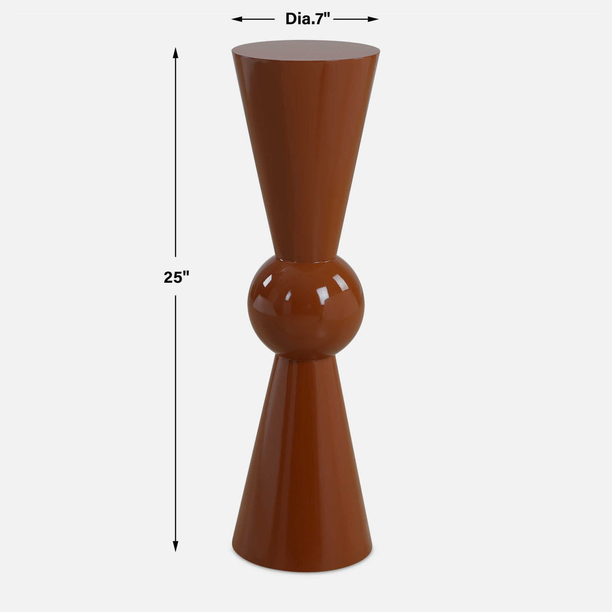 Modern European furniture - High-Gloss Red Drink Table - www.oroa.com