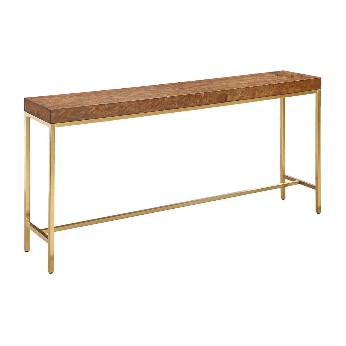 Burl Veneer Console Table by Uttermost Moran, alternate view 3