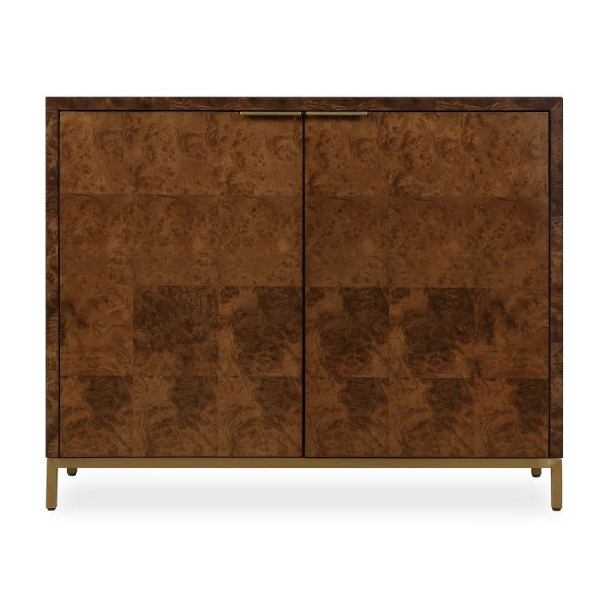 Burl Wood 2-Door Cabinet by Uttermost Jethro, alternate view 3