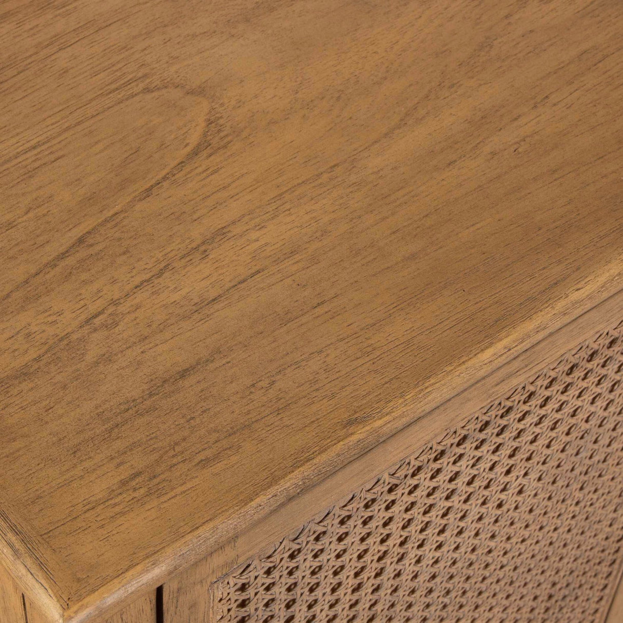 Rattan Cane 2-Door Cabinet by Uttermost Coast, alternate view 5