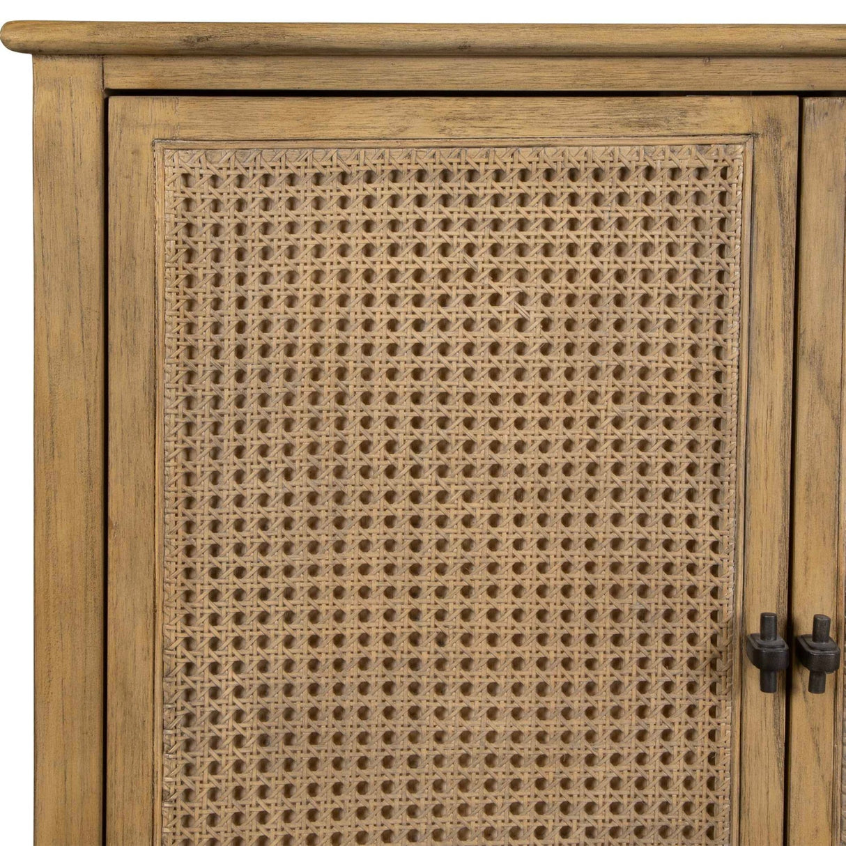 Modern European furniture - Rattan Cane 2-Door Cabinet - www.oroa.com - www.oroa.com