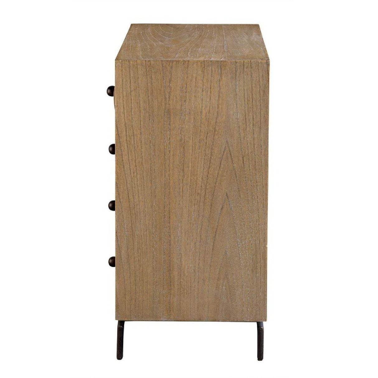 Mindi Wood 4-Drawer Chest by Uttermost Millard, alternate view 6