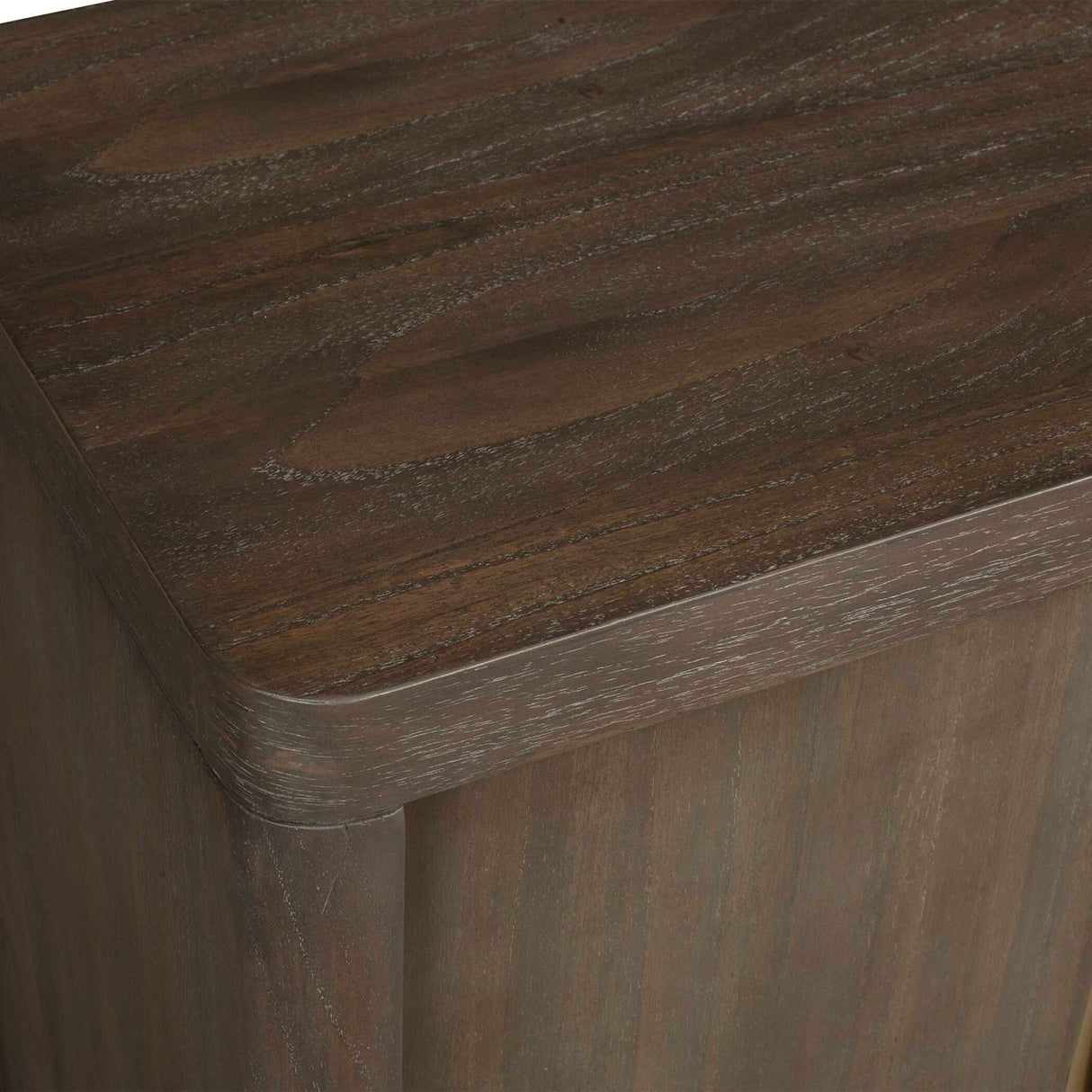 Walnut Sliding-Door Consile Cabinet by Uttermost Botero, alternate view 6