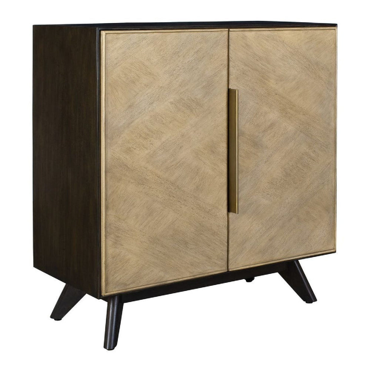Wooden Veneer 2-Door Cabinet by Uttermost Reina