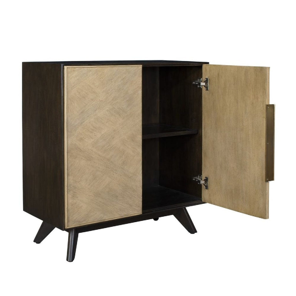 Wooden Veneer 2-Door Cabinet by Uttermost Reina, alternate view 4