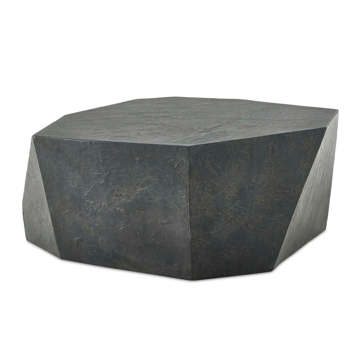 Faceted Concrete Indoor/Outdoor Coffee Table by Uttermost Parra