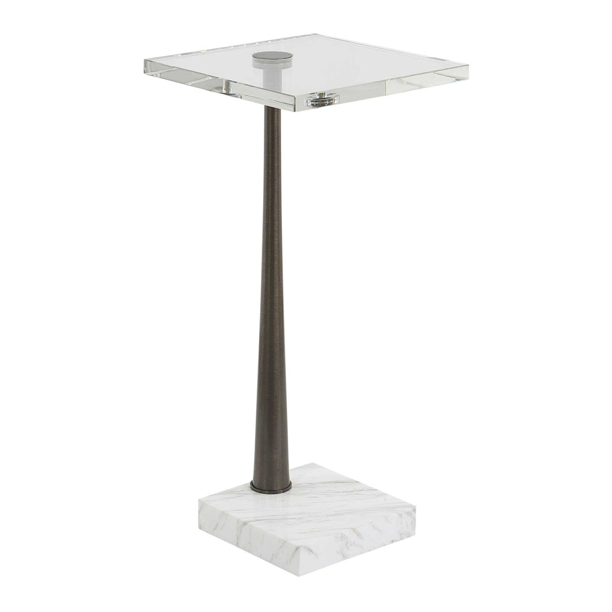 Modern European furniture - Square Crystal Drink Table - www.oroa.com