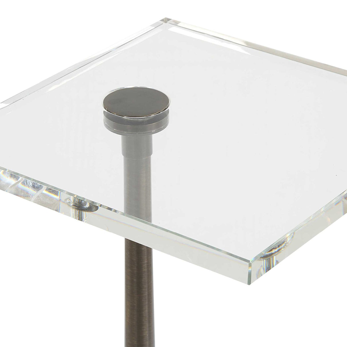 Modern European furniture - Square Crystal Drink Table - www.oroa.com