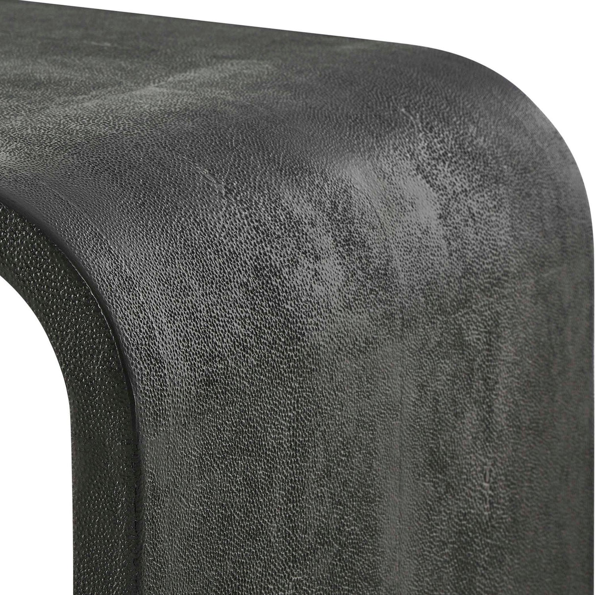 Gray Shagreen Nesting Side Tables (2) by Uttermost Interpose, alternate view 4
