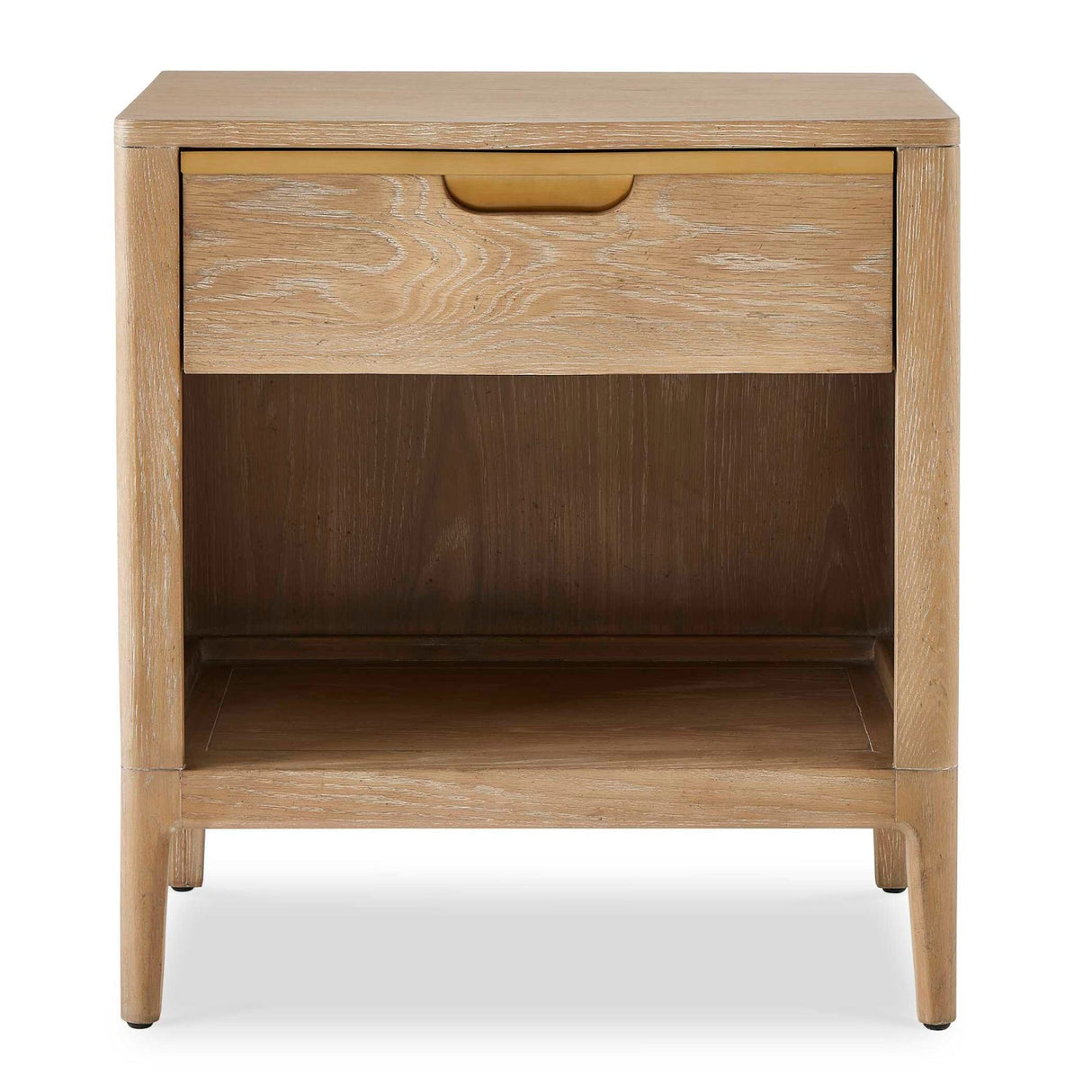 Modern European furniture - Oak 1-Drawer Side Table - www.oroa.com