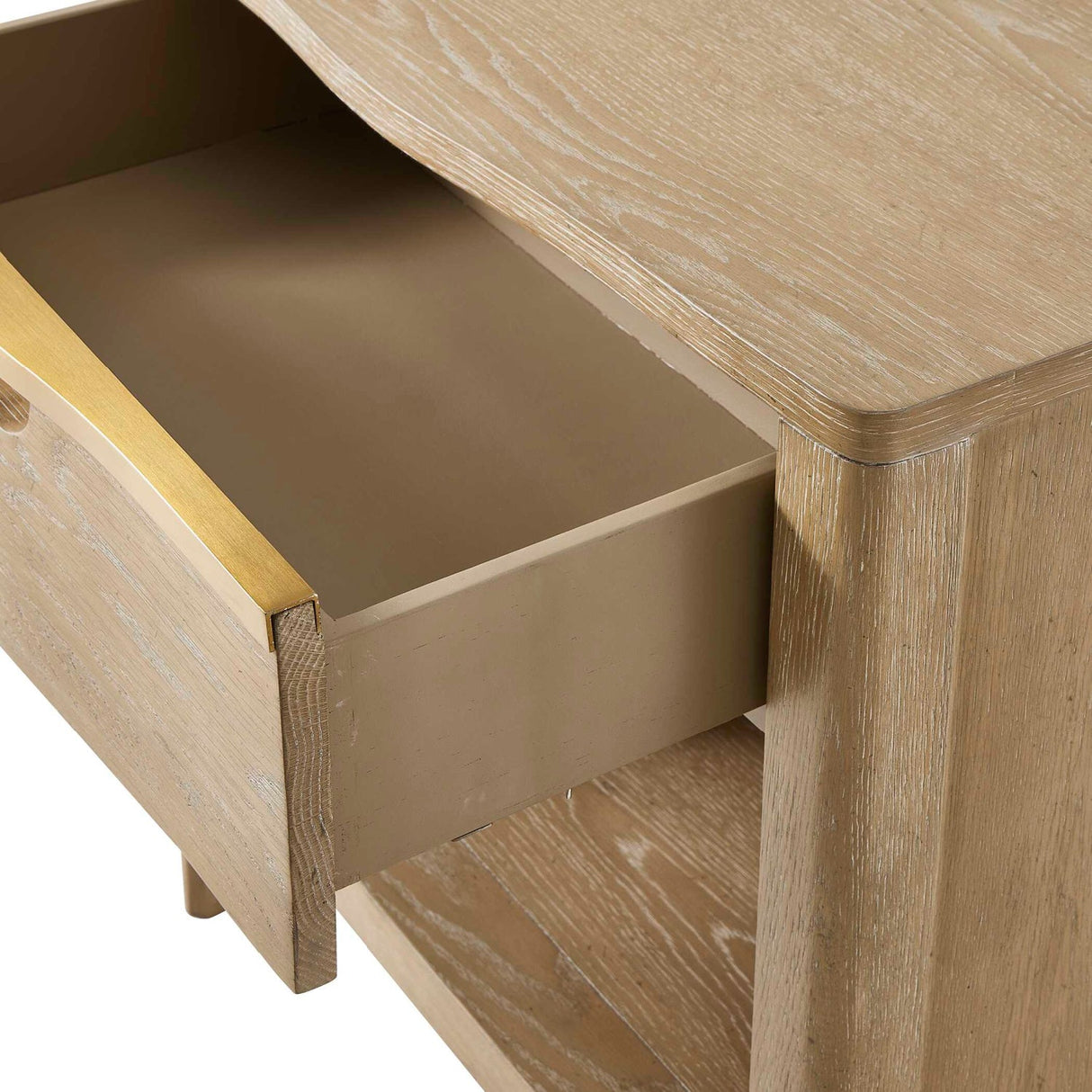 Modern European furniture - Oak 1-Drawer Side Table - www.oroa.com