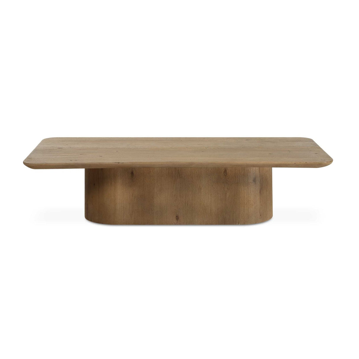 Solid Oak Minimalist Coffee Table by Uttermost Camerlin
