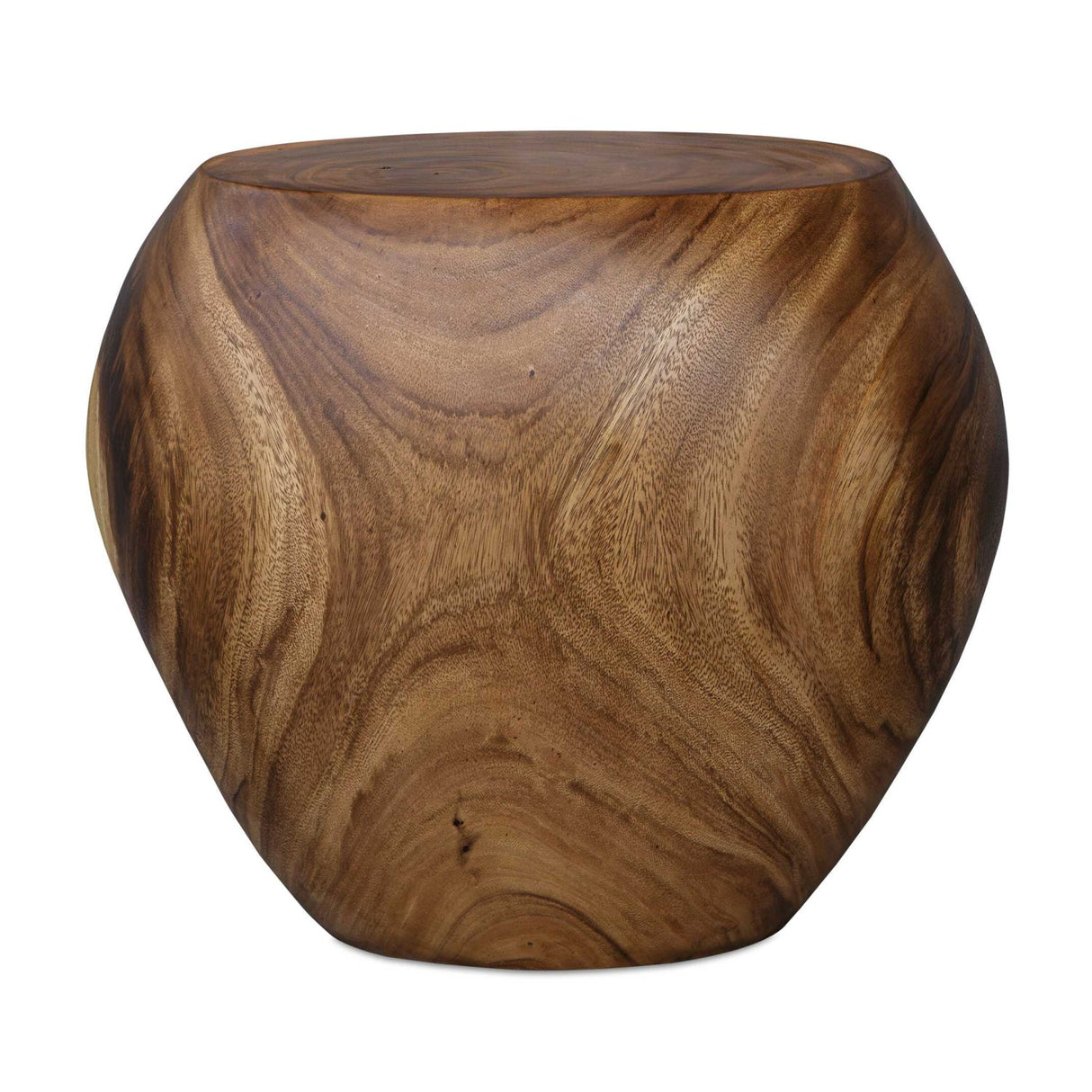 Modern European furniture - Solid Suar Wood Accent Stool - www.oroa.com