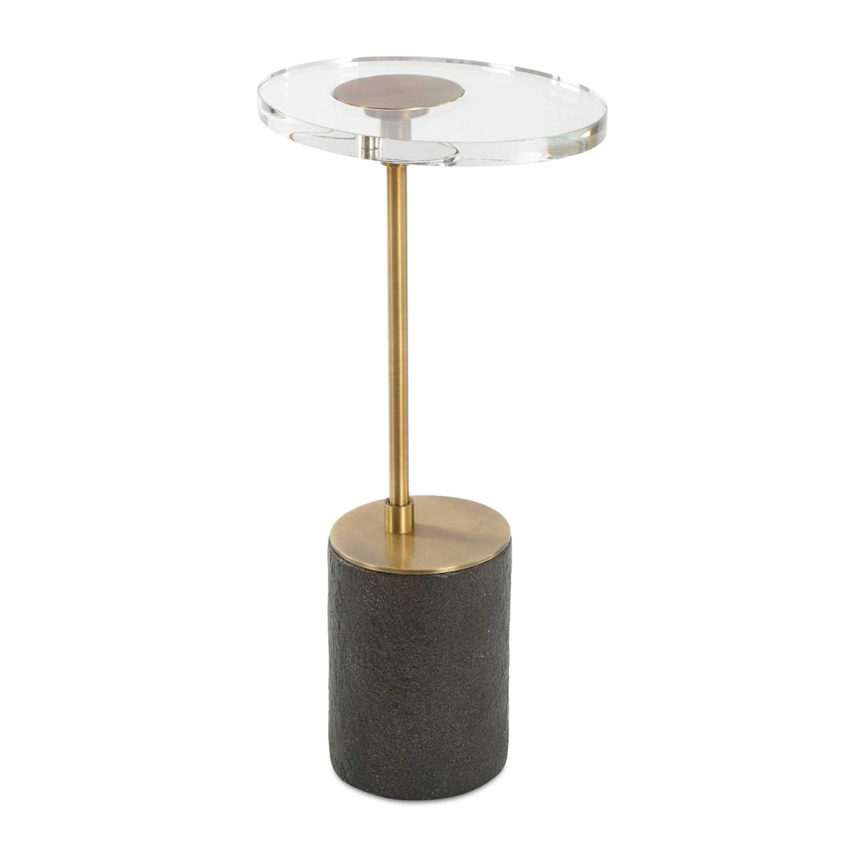 Oval Crystal Accent Table by Uttermost Kaufman, alternate view 4
