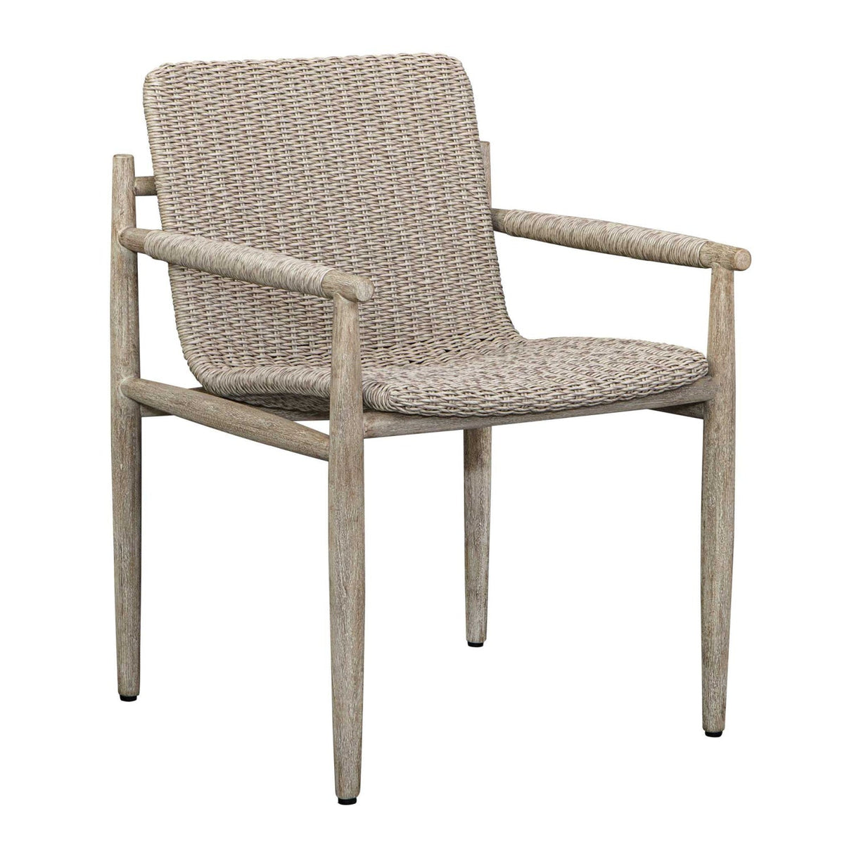 Modern European furniture - Beige Wicker Outdoor Dining Chair - www.oroa.com