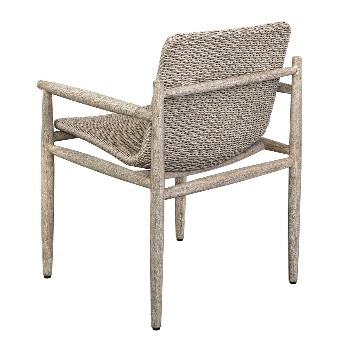 Modern European furniture - Beige Wicker Outdoor Dining Chair - www.oroa.com