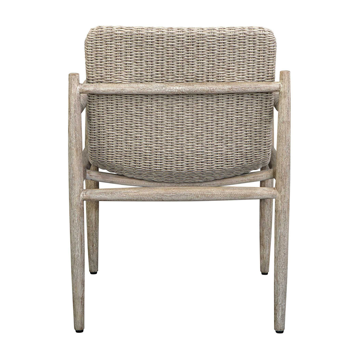 Modern European furniture - Beige Wicker Outdoor Dining Chair - www.oroa.com