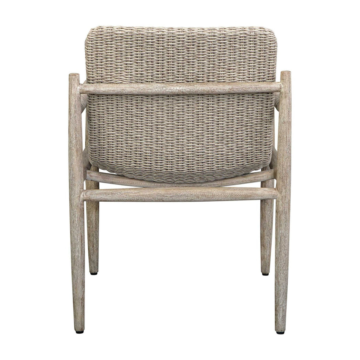 Modern European furniture - Beige Wicker Outdoor Dining Chair - www.oroa.com