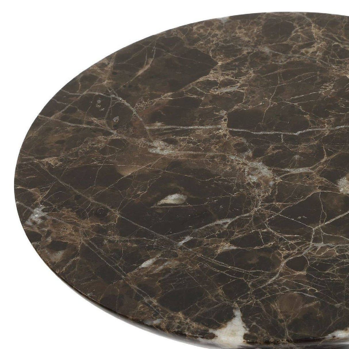 Modern European furniture - Brown Marble Accent Table - www.oroa.com