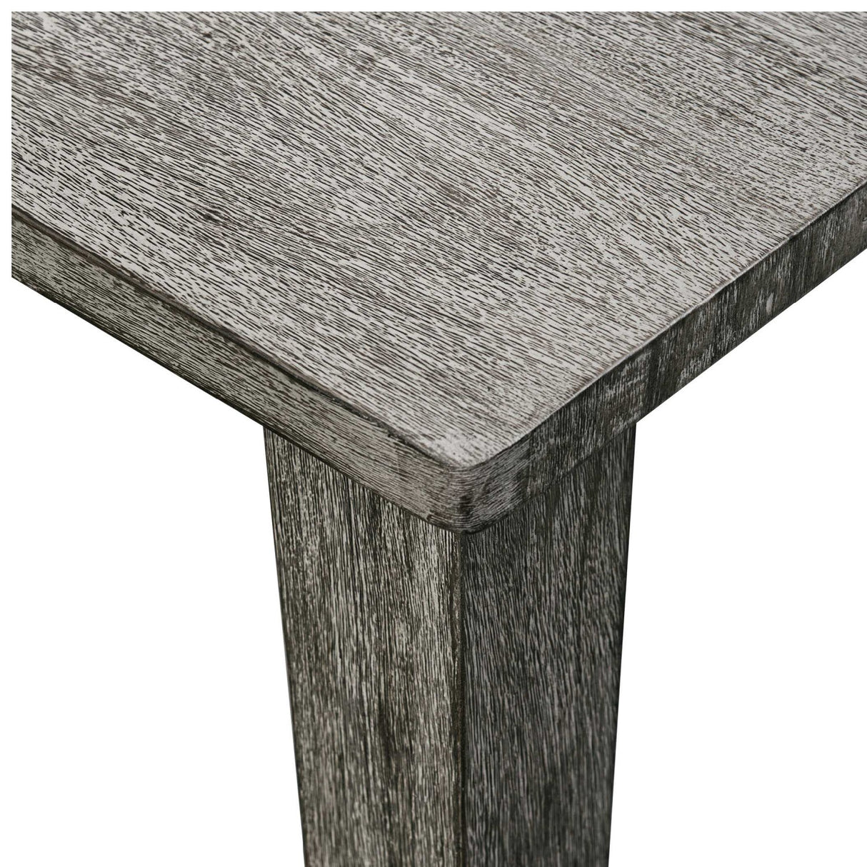 Solid Mahogany Indoor/Outdoor Dining Table by Uttermost Forsyth, alternate view 5