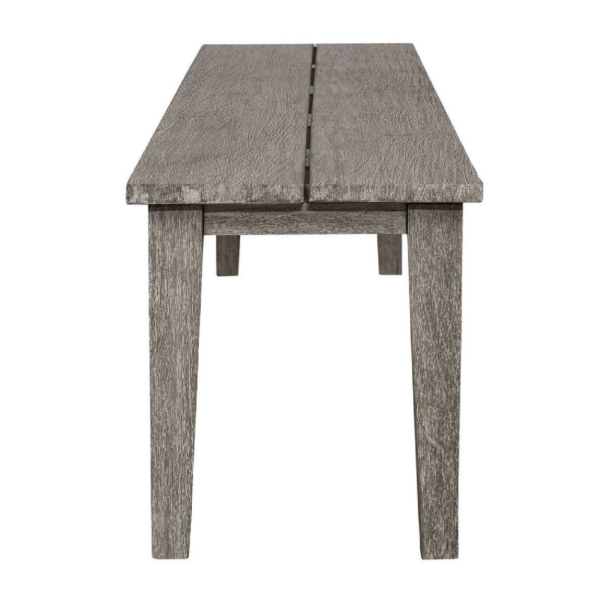 Rustic Gray Mahogany Bench by Uttermost Forsyth, alternate view 4