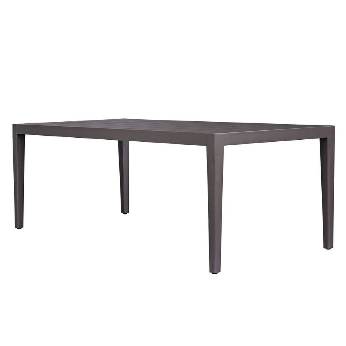 Black Aluminum Indoor/Outdoor Dining Table by Uttermost Polanco