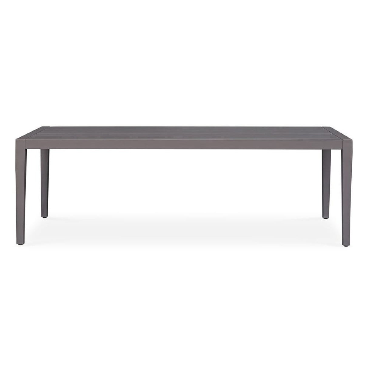 Modern European furniture - Black Aluminum Indoor/Outdoor Dining Table - www.oroa.com