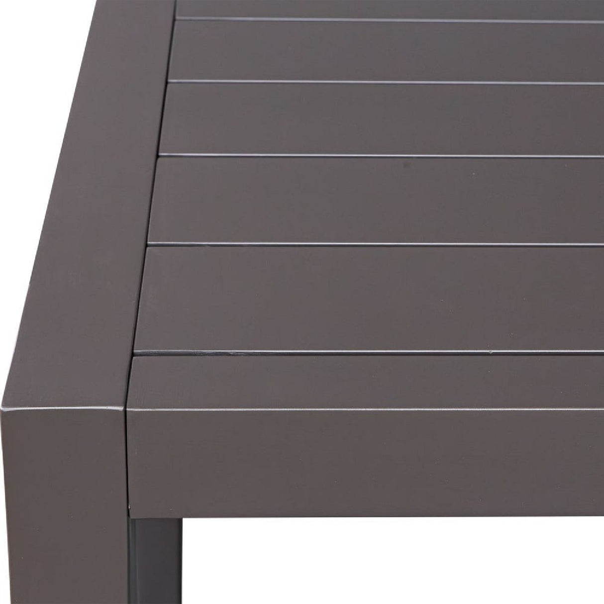 Black Aluminum Indoor/Outdoor Dining Table by Uttermost Polanco, alternate view 6