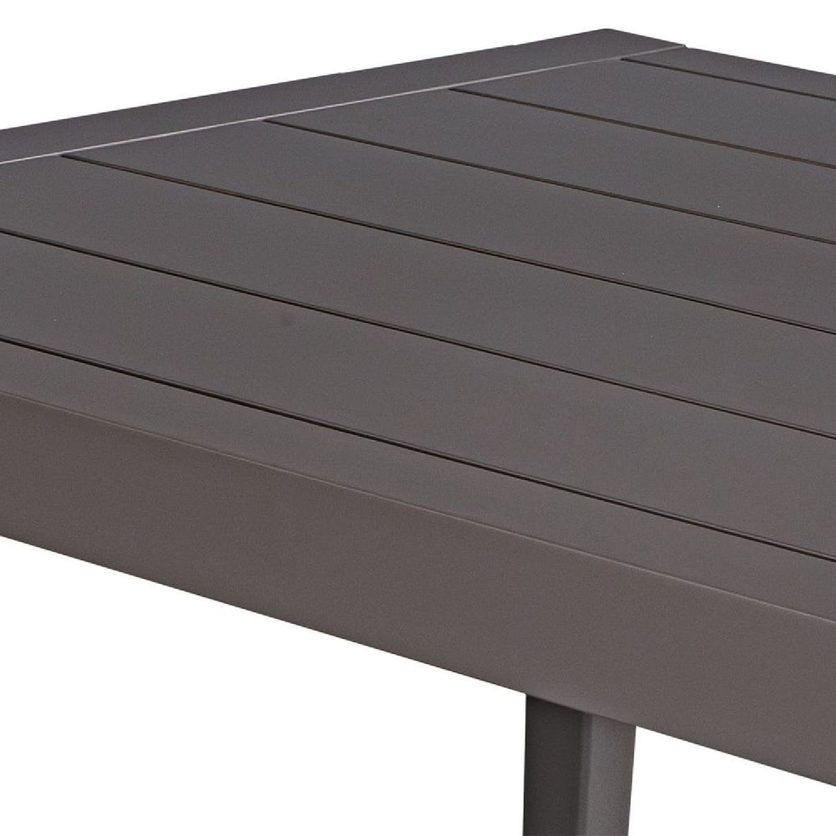Black Aluminum Indoor/Outdoor Dining Table by Uttermost Polanco, alternate view 5