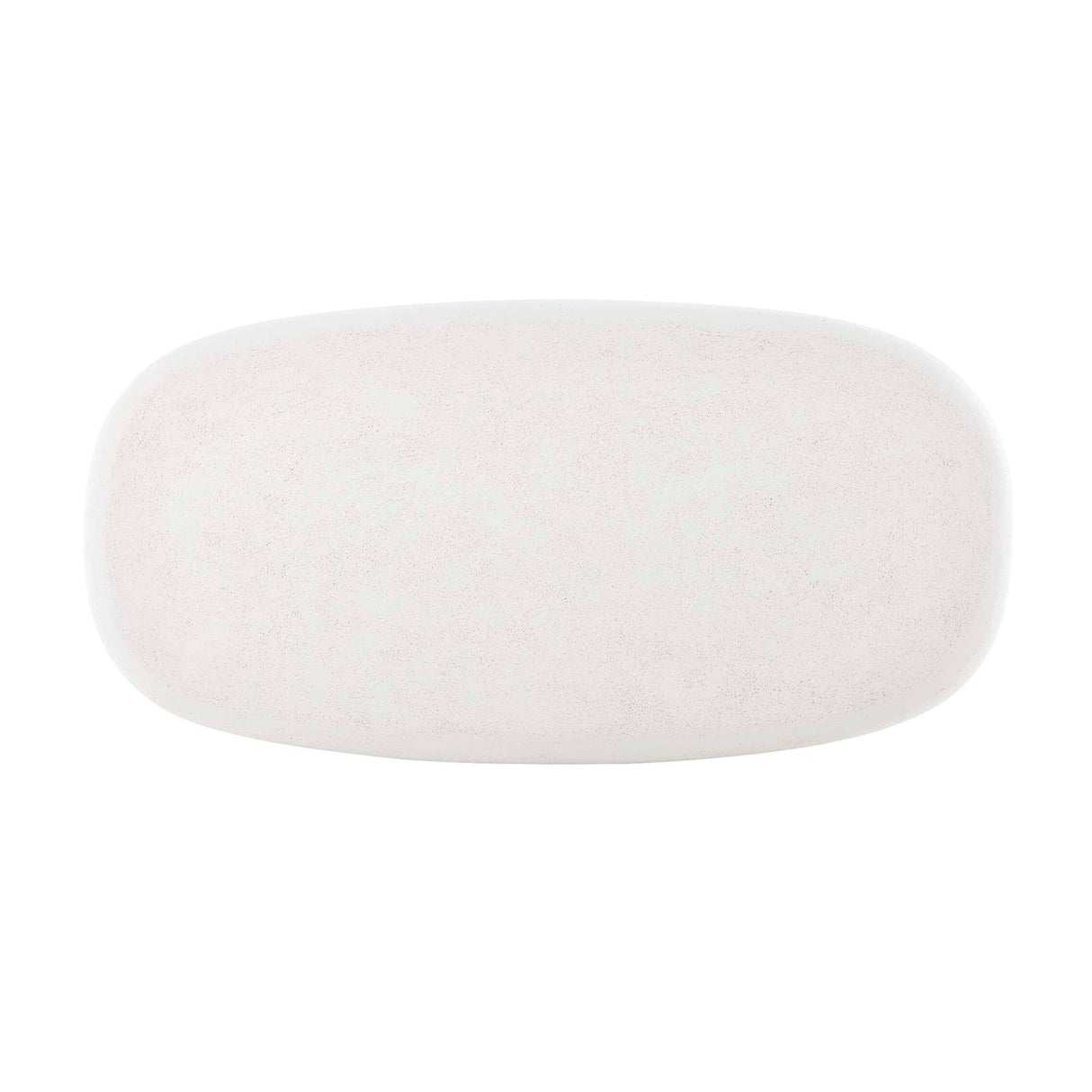White Concrete Indoor/Outdoor Coffee Table by Uttermost Leyton, alternate view 5