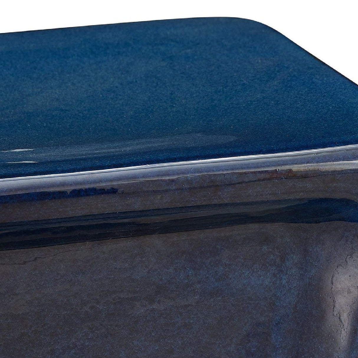 Blue Eartheware Indoor/Outdoor Garden Stool by Uttermost Kaz, alternate view 5