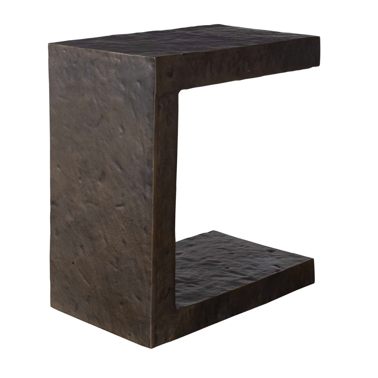 Modern European furniture - Golden Bronze Indoor/Outdoor Side Table - www.oroa.com