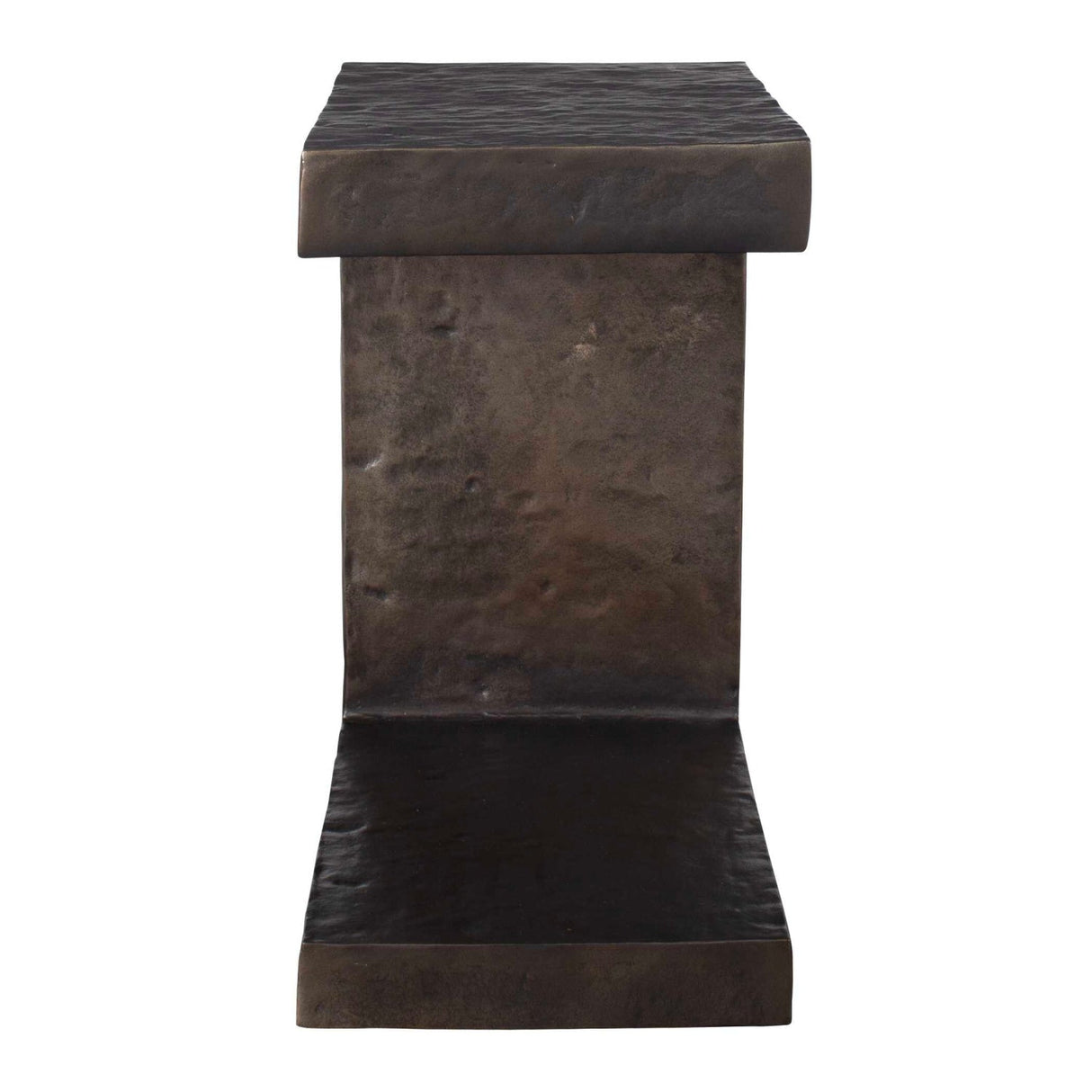 Modern European furniture - Golden Bronze Indoor/Outdoor Side Table - www.oroa.com