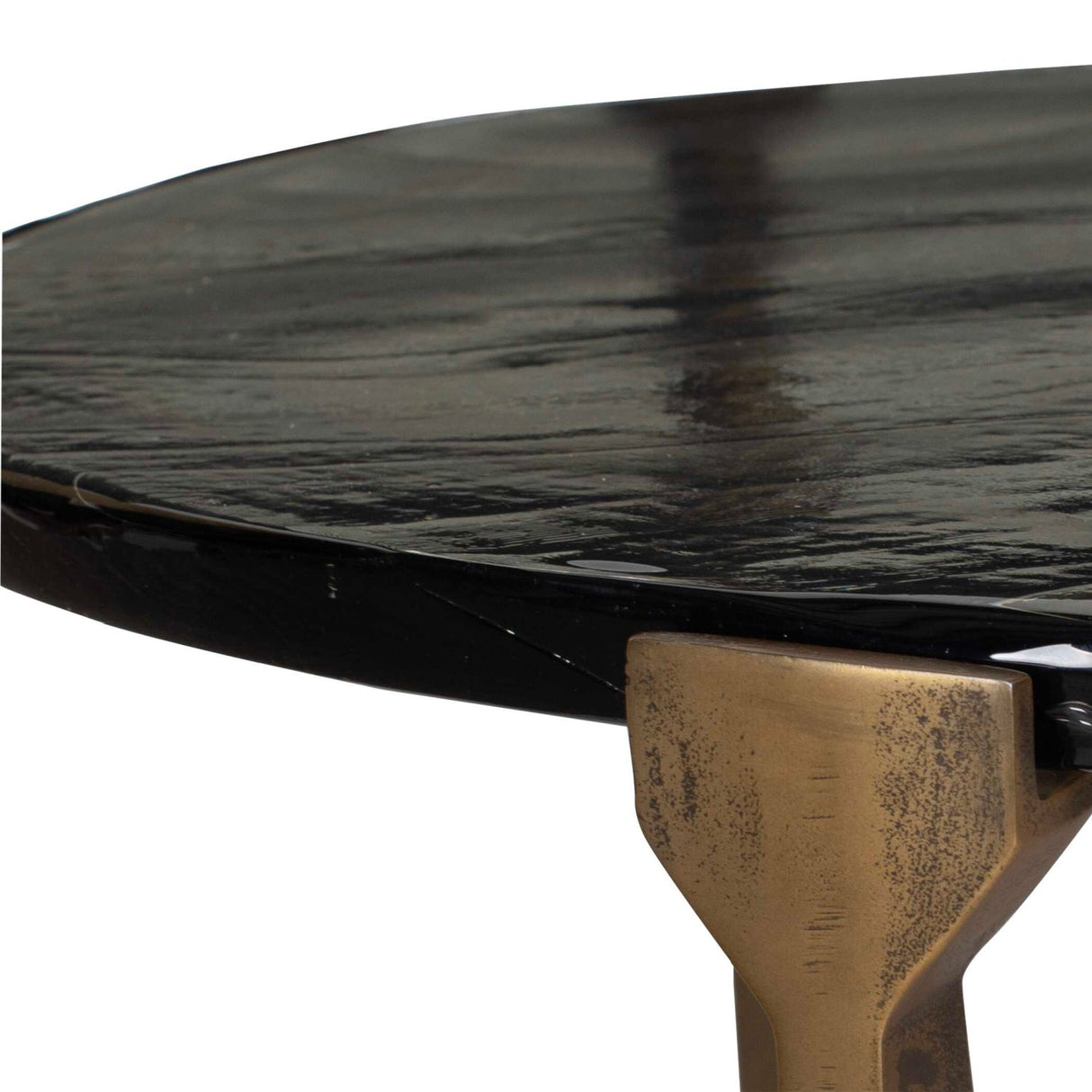 Modern European furniture - Round Cast Glass Indoor/Outdoor Coffee Table - www.oroa.com