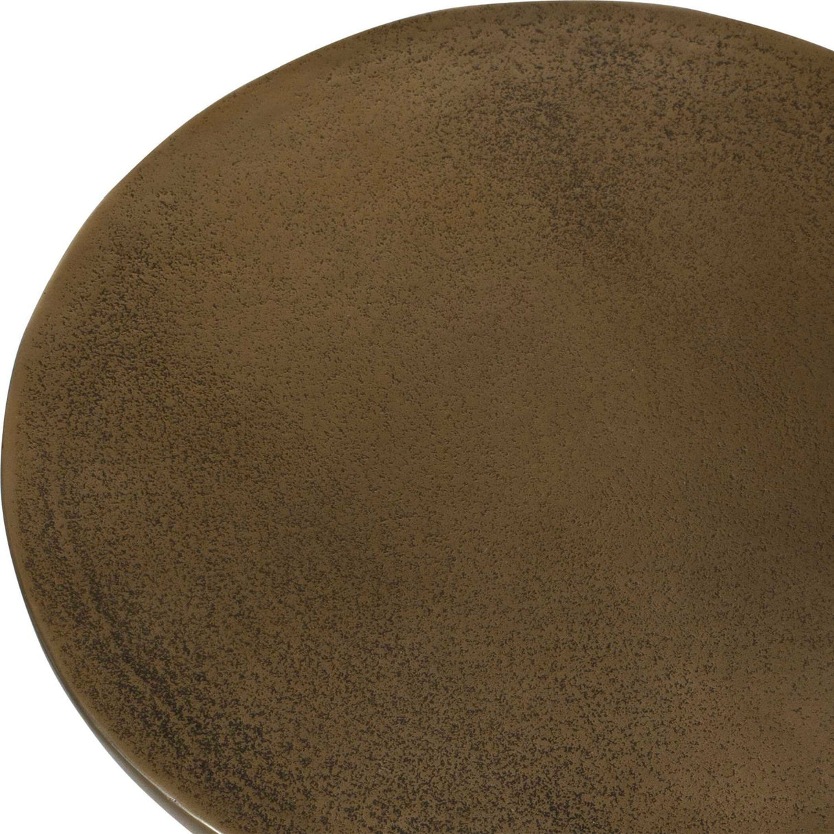 Modern European furniture - Antique Brass Indoor/Outdoor Accent Table - www.oroa.com