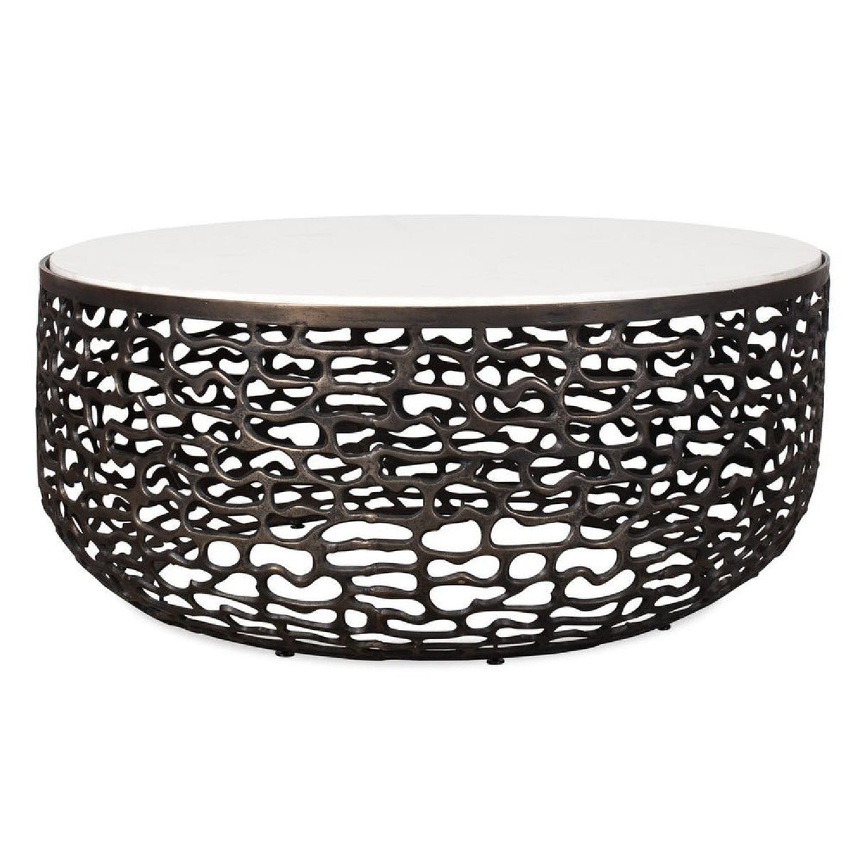 Bronze Base Indoor/Outdoor Coffee Table by Uttermost Sabena