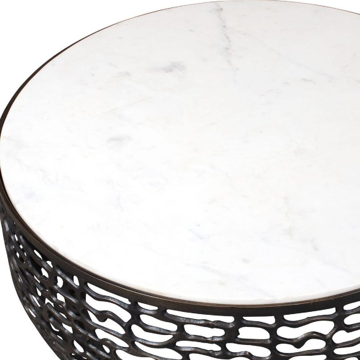 Bronze Base Indoor/Outdoor Coffee Table by Uttermost Sabena, alternate view 3