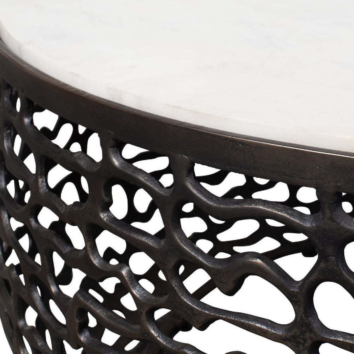 Bronze Base Indoor/Outdoor Coffee Table by Uttermost Sabena, alternate view 5