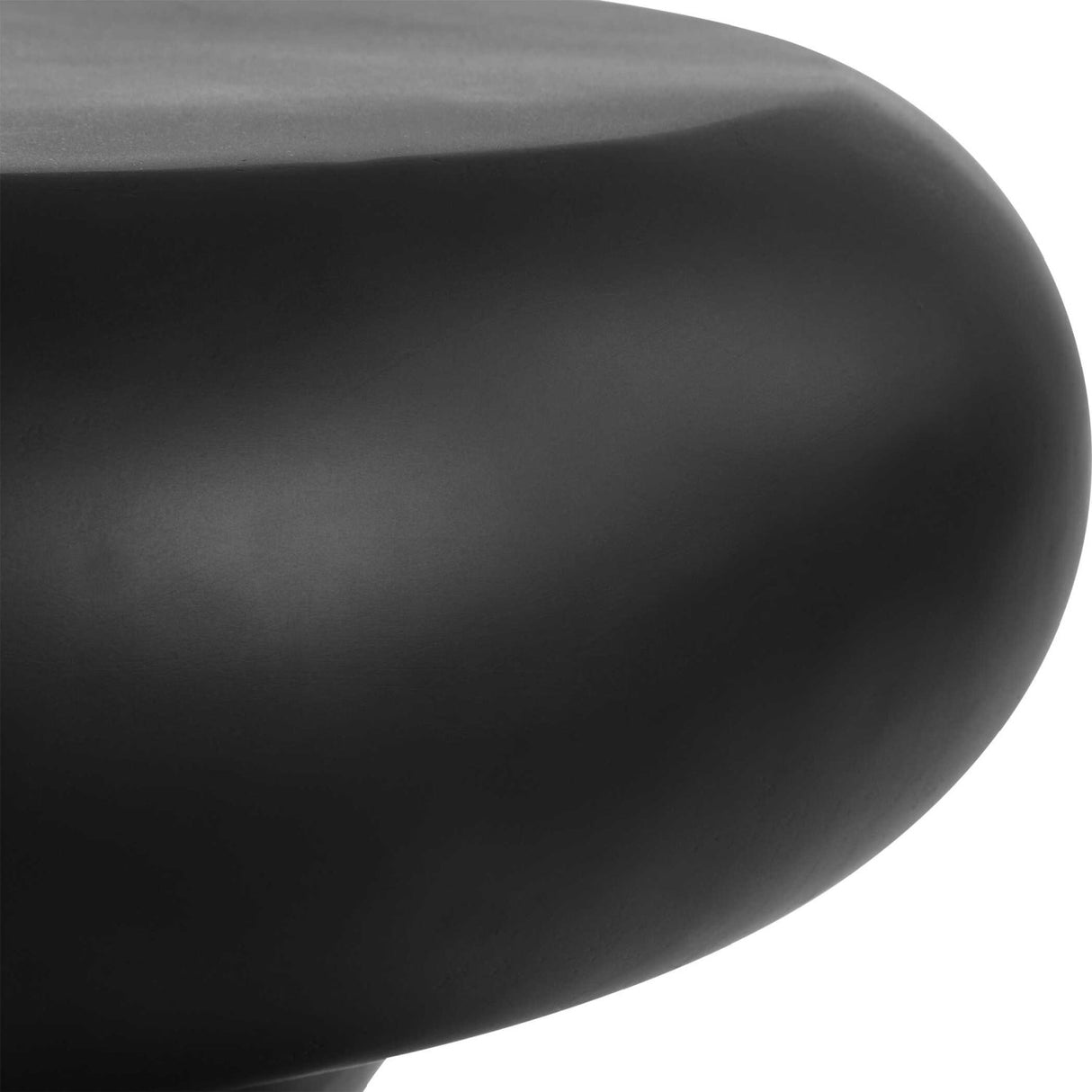 Modern European furniture - Black Hourglass Indoor/Outdoor Accent Tablee - www.oroa.com