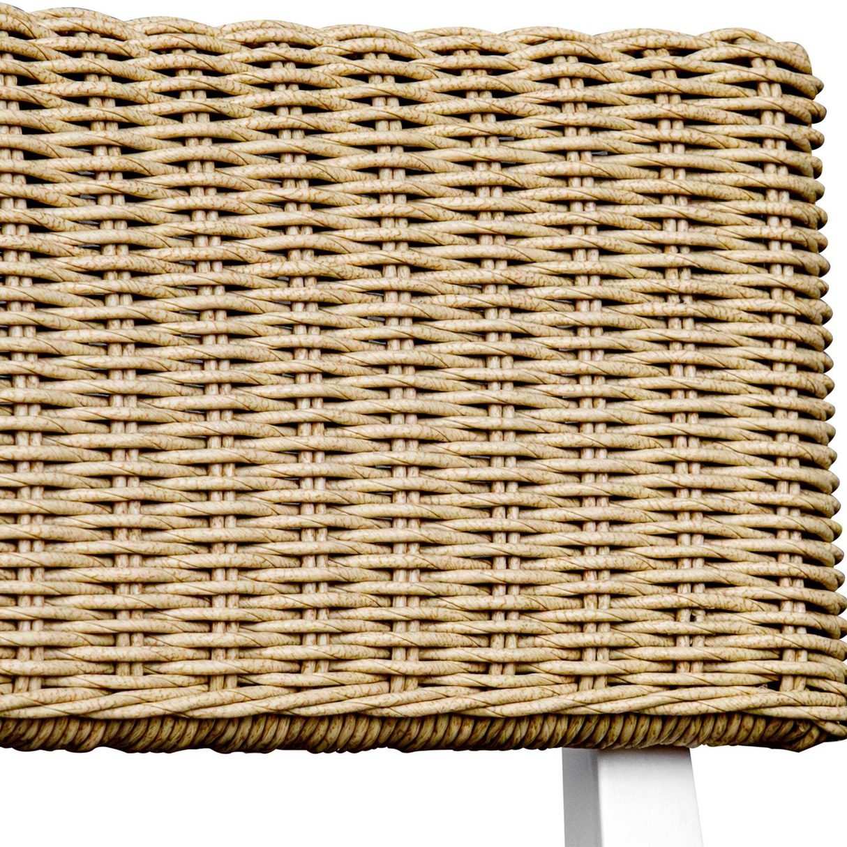 White Aluminum Outdoor Dining Chair by Uttermost Calbas, alternate view 8