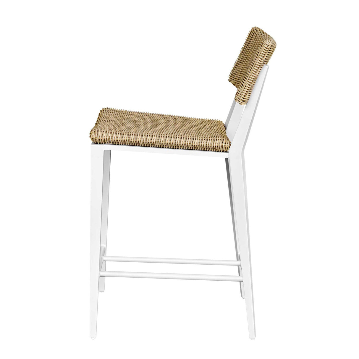 Modern European furniture - Wicker Outdoor Counter Stool - www.oroa.com