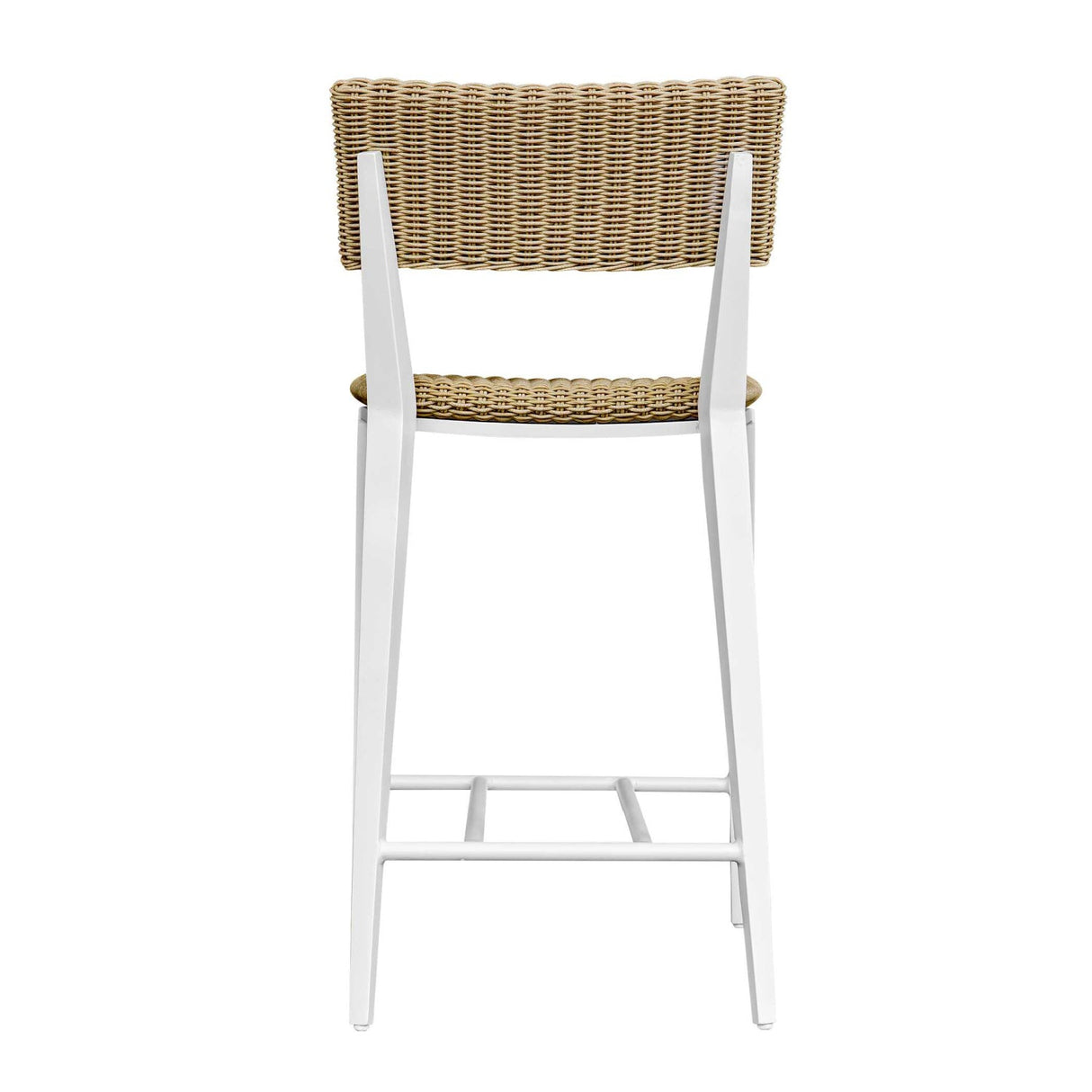 Modern European furniture - Wicker Outdoor Counter Stool - www.oroa.com
